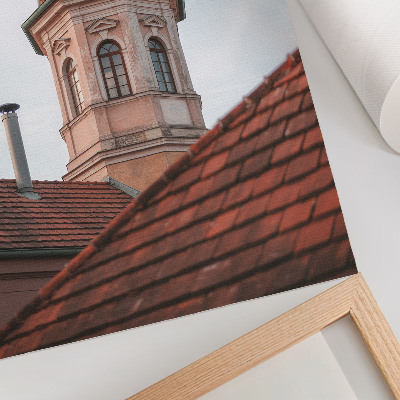 Wand poster Turm und Dach