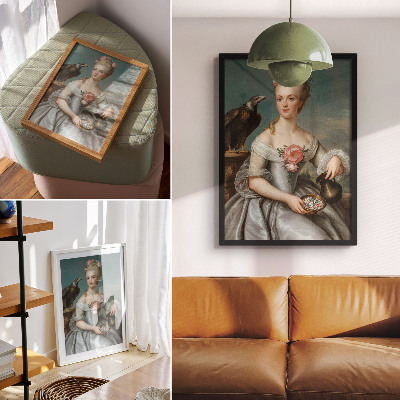 Kunstdruck leinwand Klassische Eleganz
