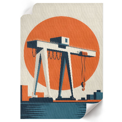 Bilder poster Retro-Kran