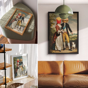 Plagát do izby Umenie jedenia