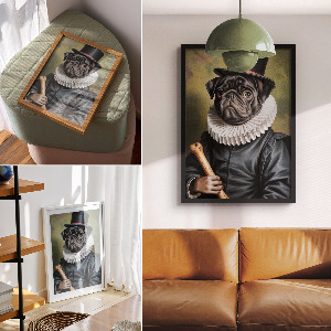 Poster na stenu Aristokratov pes
