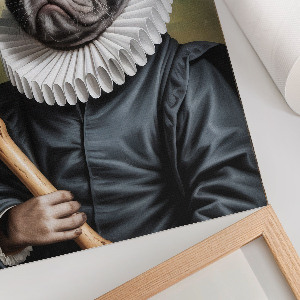 Kunstdruck poster Der Hund des Aristokraten