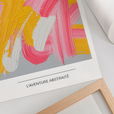 Kunstdruck leinwand Kreatives Chaos