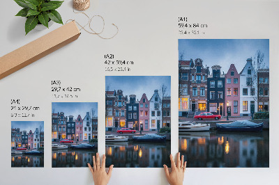 Wand poster Stadtlandschaft