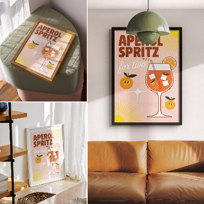 Kunstdruck poster Aperol Spritz