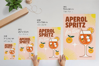 Kunstdruck poster Aperol Spritz