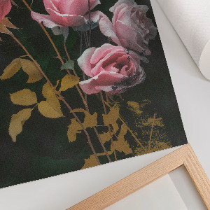 Poster kunstdruck Rosenblüten