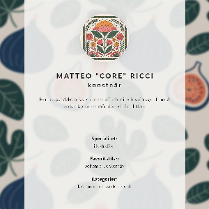 Poster na stenu Citrónový vzor