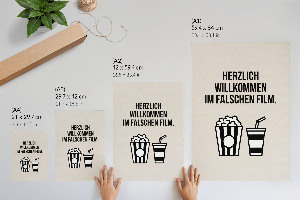Retro plagát Filmový humor