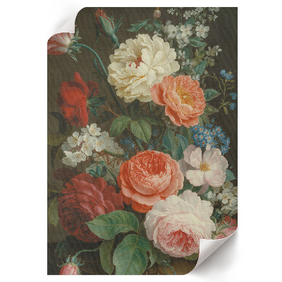 Kunstdruck leinwand Blumeneleganz