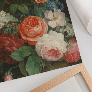 Kunstdruck leinwand Blumeneleganz