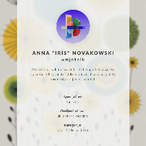 Plagát do obývačky Geometrické kvety