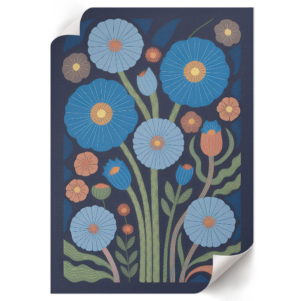 Kunstdruck poster Blumenarrangement