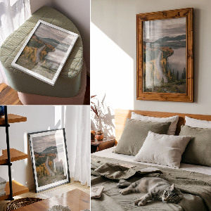 Poster na stenu Jesenné krajiny