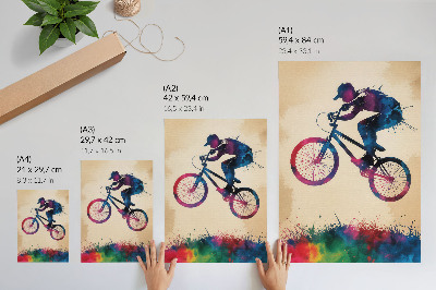 Poster kunstdruck Bunte Fahrt