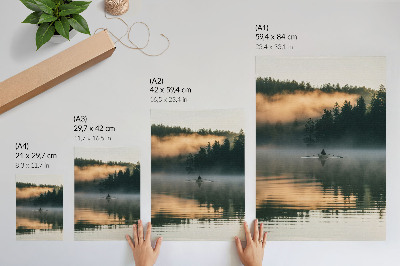 Wand poster Die Mystik des Sees