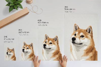 Poster auf leinwand Hund - Porträt