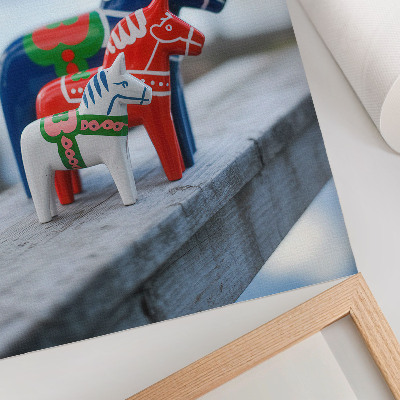 Bilder poster Bunte Pferde