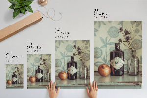 Wandposter mit Vintage-Gin-Motiv