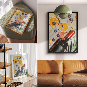 Kunstdruck-Poster mit Motiv 