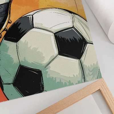 Kunstdruck leinwand Fußball