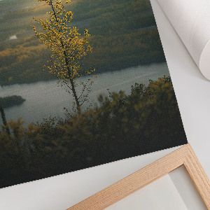 Poster auf Leinwand mit Naturlandschaft