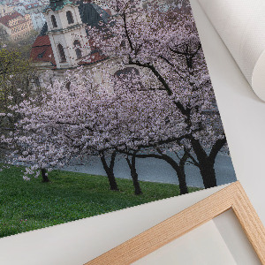 Kunstdruck auf Leinwand mit Motiv 