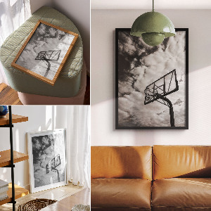 Plagát do obývačky Basketbal