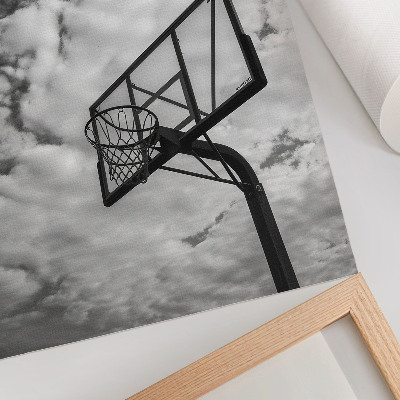 Retro poster Basketball