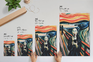 Kunstdruck auf Leinwand mit Motiv inspiriert von 