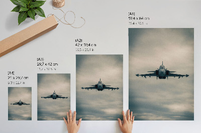 Kunstdruck poster Moderner Kämpfer