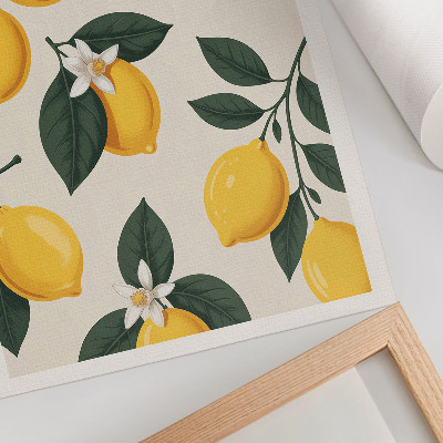 Retro poster Citrus Limonum