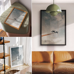 Bilder-Poster mit Motiv Luftakrobatik