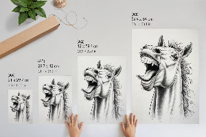 Wandposter mit Motiv 