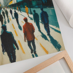 Poster na stenu Dav mesta