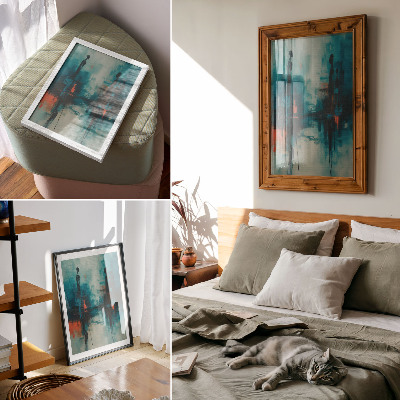Poster leinwand Geheimnisvolle Landschaft