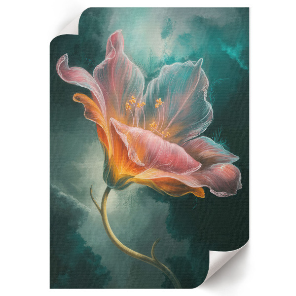 Kunstdruck-Poster „Zauberblume"