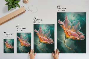 Kunstdruck-Poster „Zauberblume
