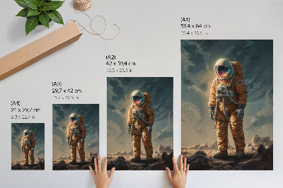 Poster auf leinwand Weltraumreise