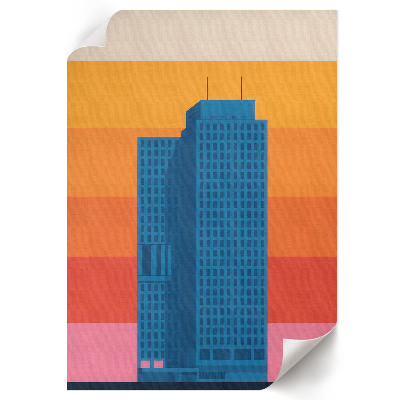 Kunstdruck poster Abstrakte Stadt