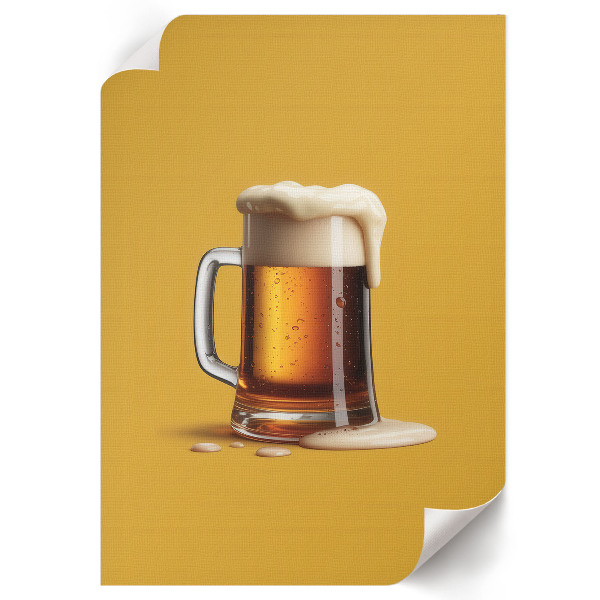 Bilderposter mit Motiv eines Bierkrugs