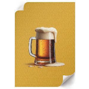 Bilderposter mit Motiv eines Bierkrugs