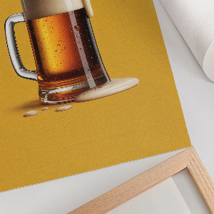 Bilderposter mit Motiv eines Bierkrugs
