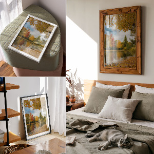 Kunstdruck Poster mit Motiv 