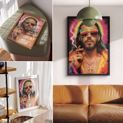 Wand poster Der moderne Jesus