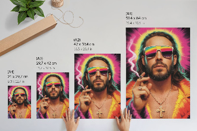 Wand poster Der moderne Jesus