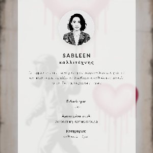 Plagát do obývačky Graffiti srdce