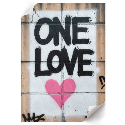 Bilder poster Liebesgraffiti