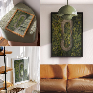 Retro plagát Lesné dobrodružstvo