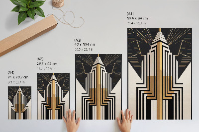 Kunstdruck leinwand Art Deco